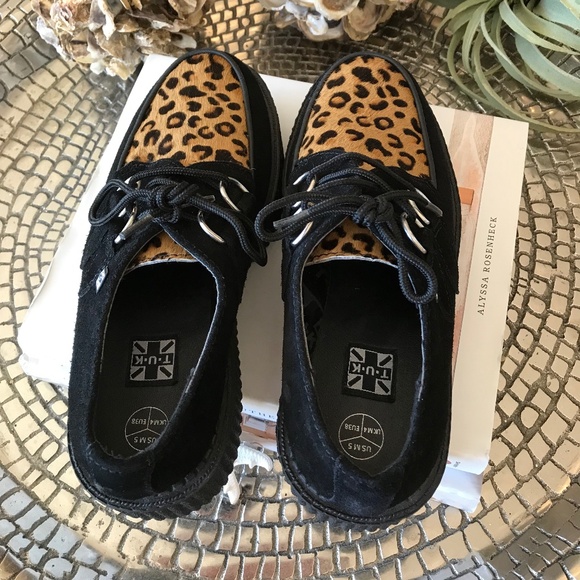 TUK  BLACK & LEOPARD VIVA LOW - Picture 7 of 16